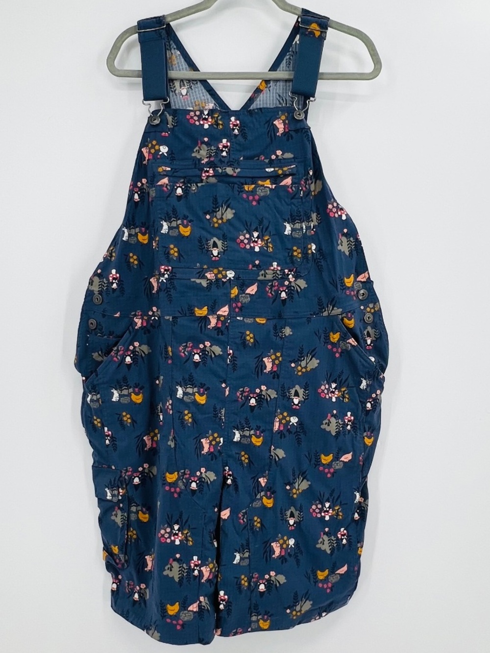 Duluth Trading Co Heirloom Bib Overalls XL Gardening Outdoor Utility Gnome Farm